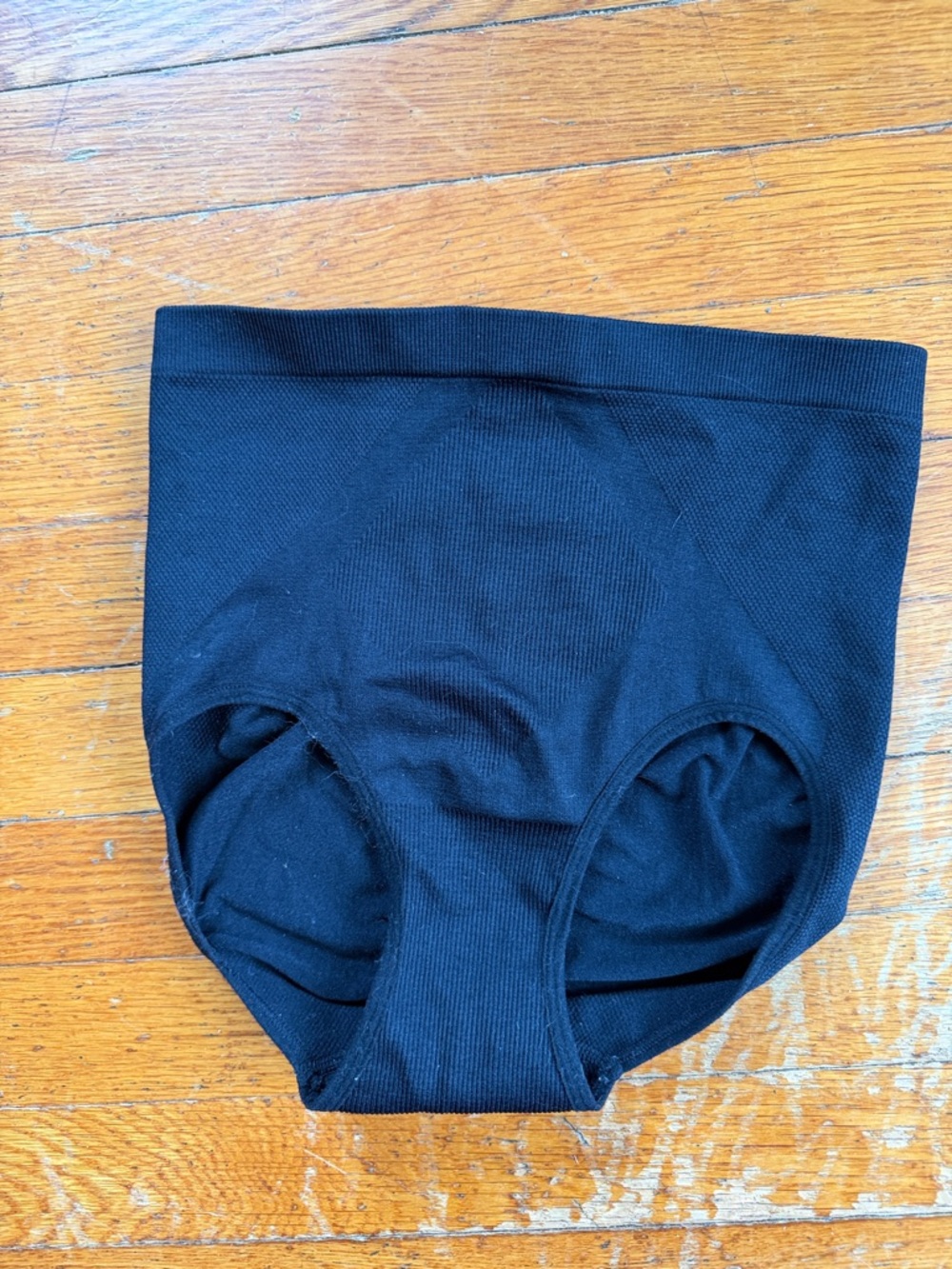 Skinnygirl Black Smoothing Briefs with Pink Logo